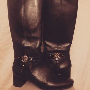 Torrey Burch riding boots!